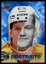 Joakim Kemell 2025-26 Upper Deck UD Portraits #P-31 Rookie Nashville Predators