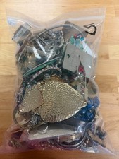 5 LB Costume Jewelry Mystery Lot Wear Resell Craft Mixed Pieces