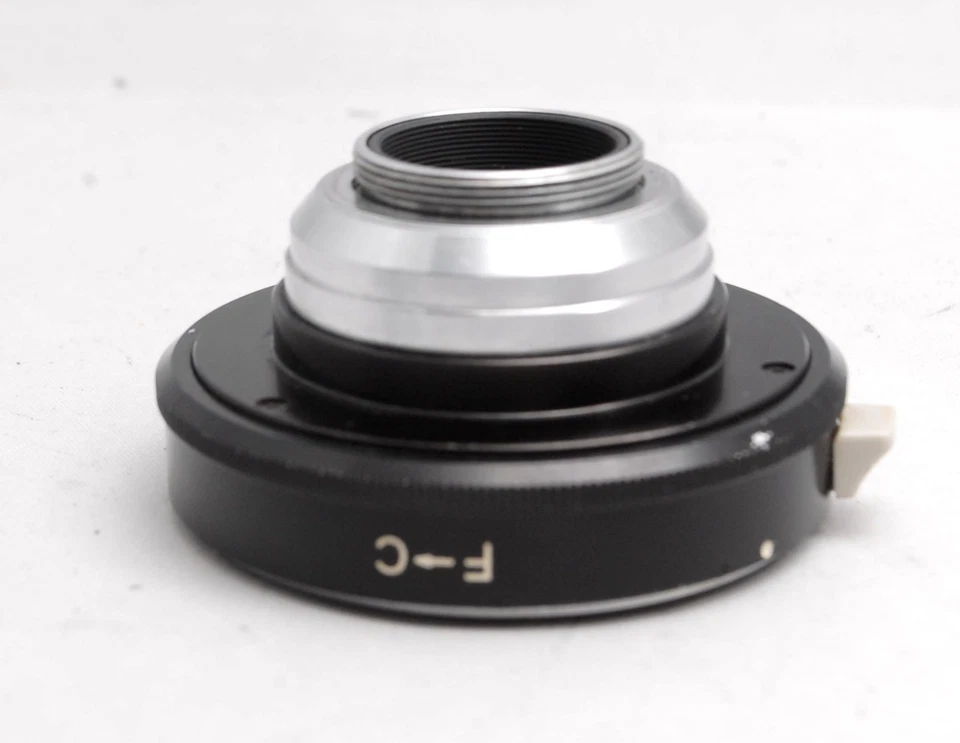 Nikon F to C Mount Lens Adapter for Bolex H16 16mm Camera [Near MINT] From JAPAN - Image 2 of 4