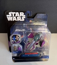 NIB Mace Windu's Jedi Interceptor  0103 Star Wars Micro Galaxy Squadron Series 5