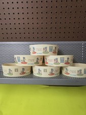 Holly Hobbie Vintage Coca Cola Coke bowls  lot of 6 plastic
