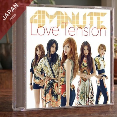4Minute - Love Tension Limited Edition A w/DVD [UMCF-9618] CD Japan Import K-Pop