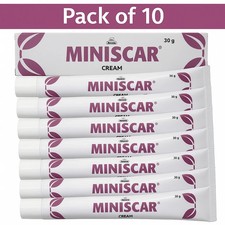 Charak Miniscar Ayurvedic Cream   300  g 10 30g for Scar  Skin Renewal