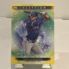 2024 Topps Inception Joey Loperfido Yellow /199 #51 ROOKIE Blue Jays