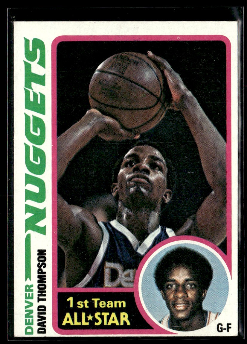 1978-79 Topps David Thompson NRMT/MT Set Break #100
