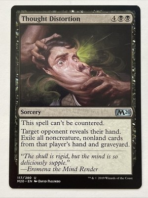 MTG Core Set 2020 Thought Distortion 117/280 NM