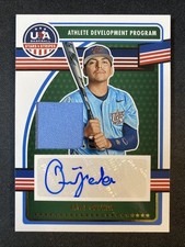 ERVEY QUIJADA 2023 Panini USA Baseball Stars & Stripes Jersey Patch Auto 