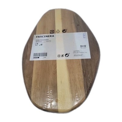 NWT IKEA Fascinera Acacia Wood Cutting Board 11 x7.5  Design Aaron Probyn