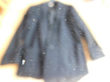 Jason Kole Black Wool Women's Size L Warm Thick Soft Lined Car Coat