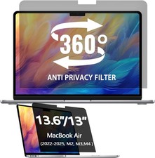 360  Privacy Screen Protector Macbook Air 13.6/13 Inch 2022-2025, M2, M3,M4 