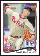 2014 Topps Update David Buchanan #US-281 Rookie Phillies
