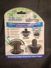 Tub Ultra Shroom Bathroom Sink Tub Hair Filter Stopper Platinum Bundle