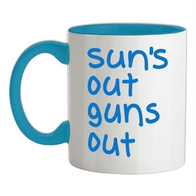 Suns Aus Guns Aus - Keramik Tasse - Training Fitness Training Gewichte Muskel