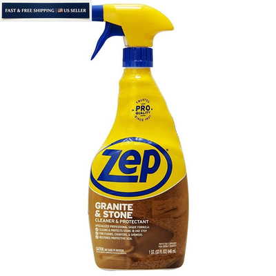 #ad Zep Granite and Stone Cleaner Protectant 32 Fl Oz Pack of 1 No Color $7.69