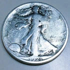 1921-S Walking Liberty Half Dollar Beautiful Coin Rare Date