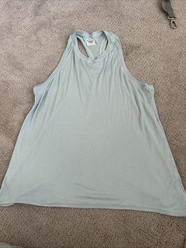 NWOT Athleta Ease In Rib Tank Blue $39