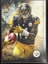 Sammie Coates 2015 Topps Valor #102 Rookie Pittsburgh Steelers