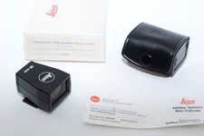 Leica 28mm Bright Line Viewfinder M. Leica cat. 12009. Black. Box. Case. MINT 