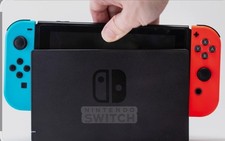 Nintendo Switch Home Console Neon Blue Red Joy-Con Wi-Fi HDMI USB-C