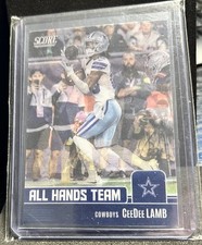 2022 Score CeeDee Lamb All Hands Team SSP Case Hit 3D Lenticular #AH3 Cowboys