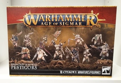 Warhammer Age of Sigmar Maggotkin of Nurgle PESTIGORS single models