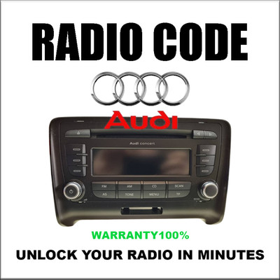Audi RNS-E Navigation Radio Code   Instant Decode Service
