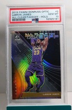 2019-20 Panini Donruss Optic LEBRON JAMES All Clear for Takeoff Holo PSA 10 Gem
