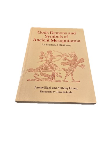 Gods, Demons and Symbols of Ancient Mesopotamia Book, Black And Green 