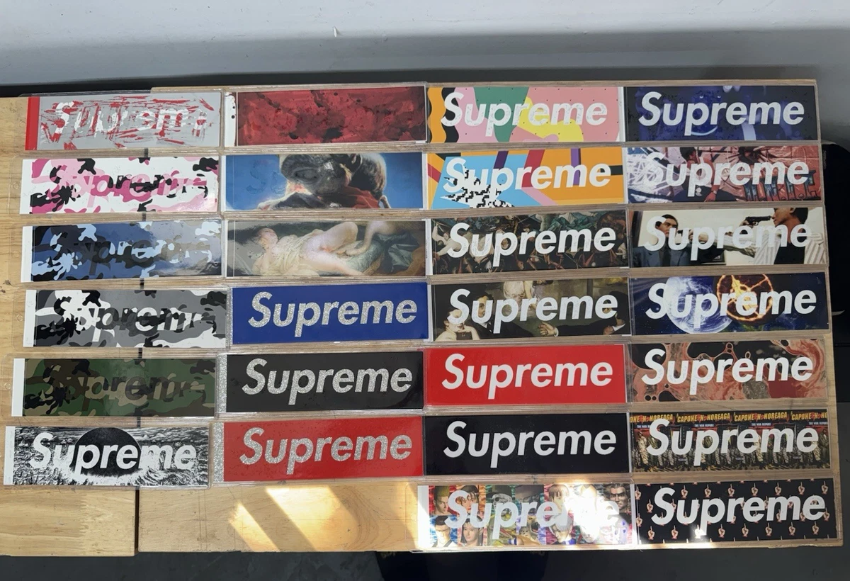 Supreme box logo ステッカー　300枚　まとめ売り Supreme Box Logo Sticker for sale | eBay