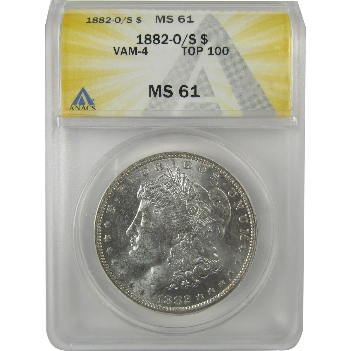 アメリカ モルガンダラー 1882-O PCGS MS61 MS 61 Graded 1882 Year Morgan US Dollars (1878-1921) for sale | eBay