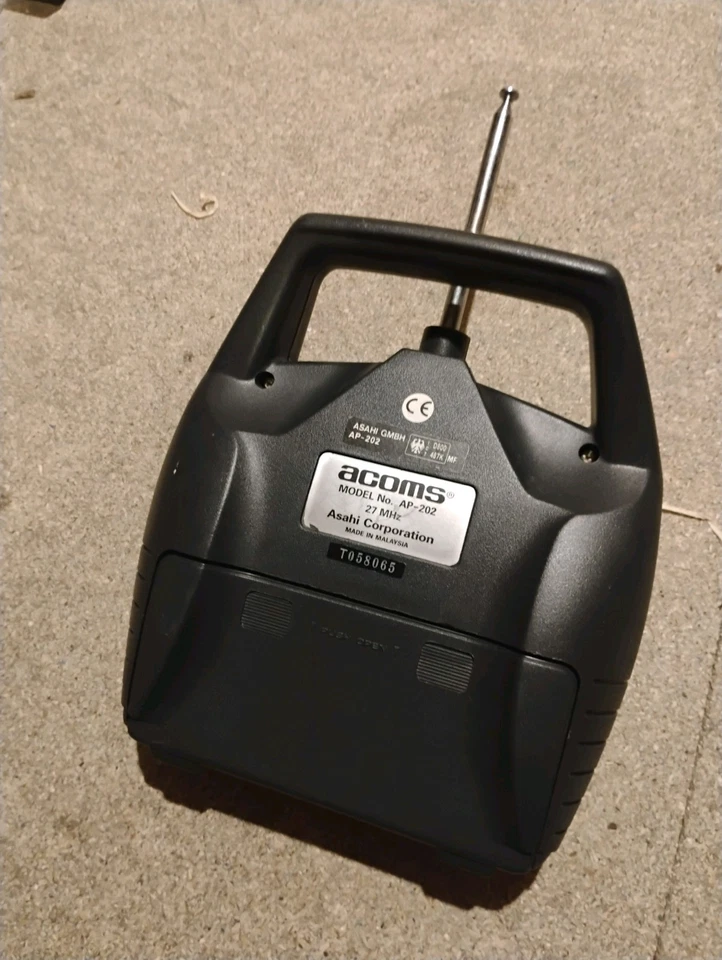 ACOMS Techniplus AP-202 TRANSMITTER & ACE RC T4R02A RECEIVER & CRYSTALS WORKING - Image 4 of 4