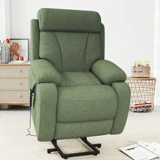 Power Lift Recliner Heavy Duty Electric Recliner Chair Sofa w/Remote for Elderly