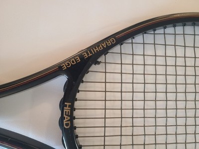 Vintage Head Graphite Edge Tennis Racket | eBay