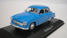 Maxichamps - 1958 car blue color - Wartburg A311 - 1/43 - MXC940015900