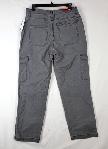 Bass Outdoor Women's Cargo Pants Forged Iron High-Rise Canvas, Size 8 - Bild 5 von 9