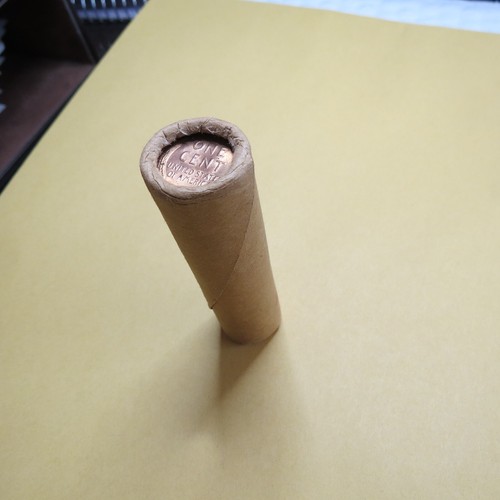 1944p Lincoln Original bank wrap OBW penny roll BU UNC - Picture 2 of 4