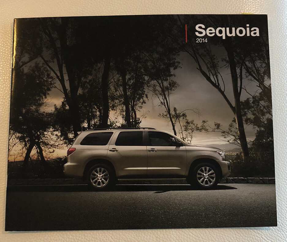 2014 TOYOTA SEQUOIA 20page Original Sales Brochure eBay 2014 TOYOTA SEQUOIA 20page Original Sales Brochure eBay