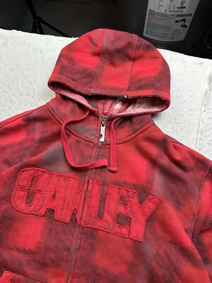 00s OAKLEY オークリー　ジップパーカー 迷彩　総柄 y2k XLサイズ 00s OAKLEY オークリー ジップパーカー 迷彩 総柄 y2k XLサイズ