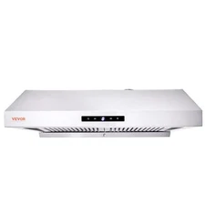 30"Under Cabinet Range Hood, Dual Motors Ductless Kitchen Stove Vent w/LED Light