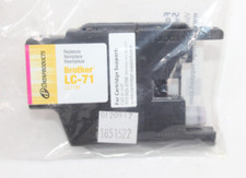 Brother LC71M Ink Cartridge MAGENTA Only Sealed Replacement Printer LC-71 NEW