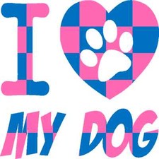 30 Custom Baby Camo Love Dog Personalized Address Labels