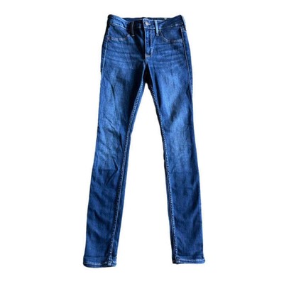 Hollister Mid Rise Jean Legging Dark 