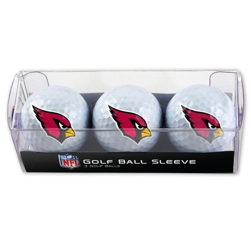 Arizona Cardinals Golf Balls 3 Pack - Picture 1 of 1