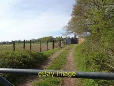 Photo 6x4 Stables Scene Spring Hill The view from the path off Chamberlai c2021