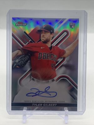 2022 TOPPS FINEST TYLER GILBERT *ROOKIE REFRACTOR AUTO*  DIAMONDBACKS