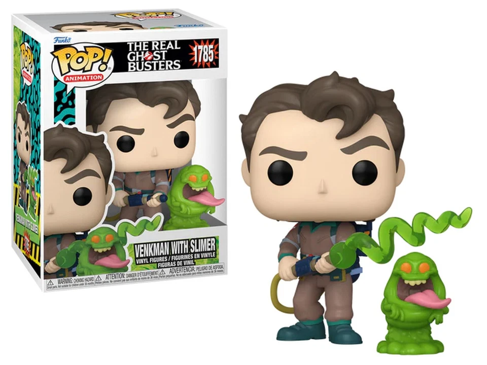 Funko POP Peter Venkman & Slimer #1795 - The Real Ghostbusters - Figurine Vinyle