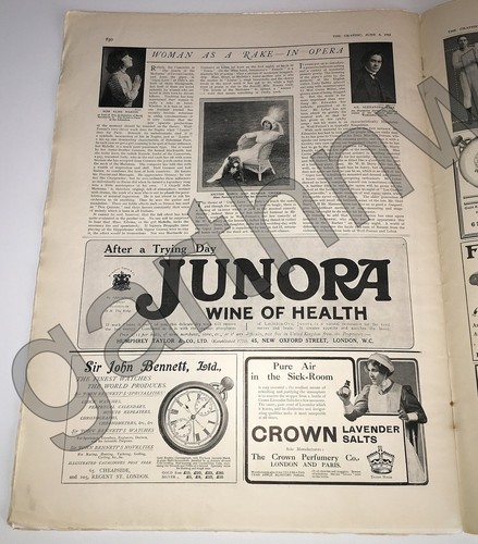 EPSOM DERBY 1912 HORSE RACING ART JOHN HENNIKER HEATON PICTORIAL ANNA PAVLOVA - Picture 4 of 5