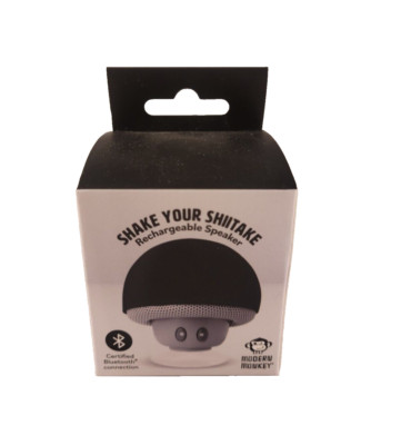 Shake Your Shiitake Rechargeable Bluetooth Mini Speaker - Black