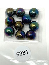 MEGA Marbles, 10 Meteor Mega Marbles , Pre 2000 CM99-5381 