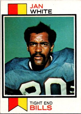 1973 Topps #476 Jan White